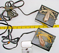 2 Vintage Louis Marx & Co  MODEL 1209 50 Watts Train Toy Transformer