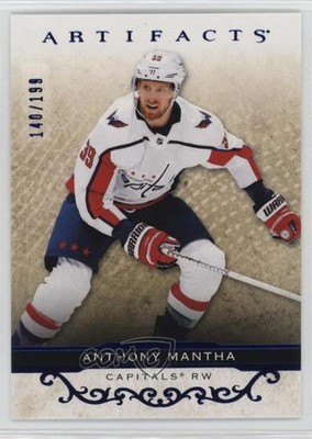 2021-22 Upper Deck Artifacts Royal Blue 140/199 Anthony Mantha #41 0x7e