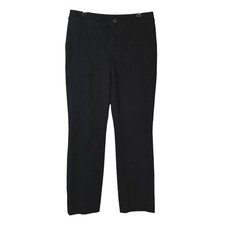 AYR Womens The Daily Dose Bi-Stretch High Rise Ankle Pants in Black Size 26