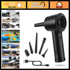 High-Power Electric Air Duster 100000RPM - Rechargeable Cordless Blower for PC