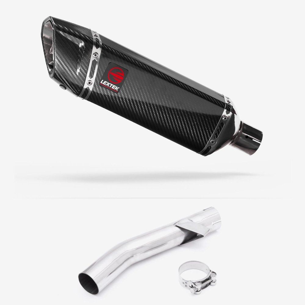 Lextek SP9C  Exhaust 300mm with Link Pipe for Yamaha FZS 600 Fazer (97-03)