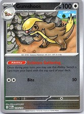 Gumshoos Mega Evolution 110/132 Uncommon Pokemon Reverse Holo NM Pokemon Card