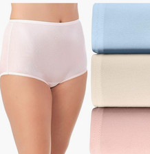 Vanity Fair Women's High Waisted Full Coverage Ladies Nylon Panties 8/XL 11007