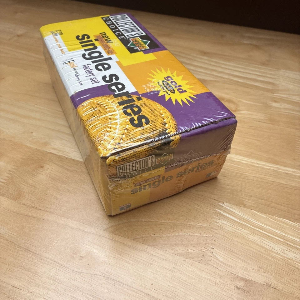 Caja Sellada de Fábrica 1995 Cubierta Superior Elección de Coleccionista MLB Serie Única Set Foto 2 de 4