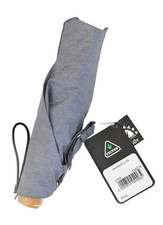 Fulton Parasoleil UVP 50 Folding Umbrella Blue Chambray Sun Protection