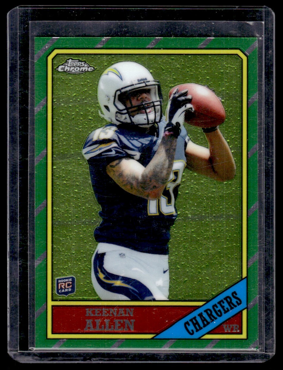 2013 Topps Chrome Keenan Allen Rookie San Diego Chargers #1