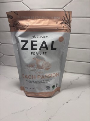 Zeal for Life Classic Peach Passion  New Sealed  Exp: 02/2027! CA/USA