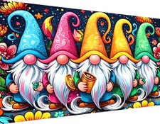 Gnomes Diamond Art Kit for Adults DIY Painting Wall Decor
