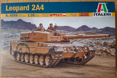 Italeri 1/35 Leopard 2A4 unmade kit 6559