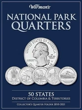 50 State Quarters Album Territories Collector Coin Folder Collecting Binder Book