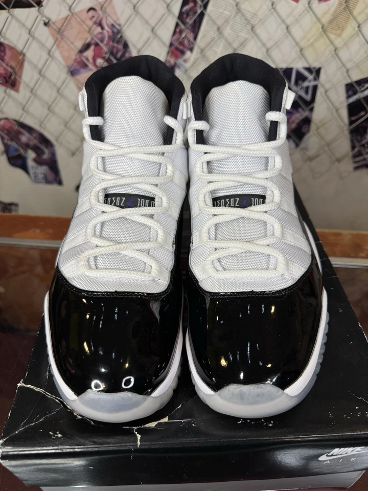 Nike Air Jordan 11 Retro Concord 2018 378037-100 para hombre talla 13 NDS Foto 4 de 4