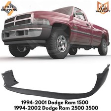 Front Bumper Cover For 1994-2001 Dodge Ram 1500 1994-2002 Dodge Ram 2500 3500