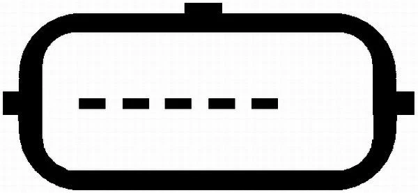 HELLA Caudalímetro Apto para Nissan Almera 2 Tino Primera 1.6-2.0 - Imagen 2 de 2