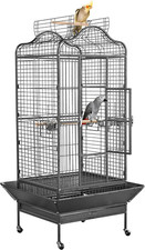 Extra Large Bird Cage 63'' Open Play Top Bird Cage for African Grey Parrots/Amaz