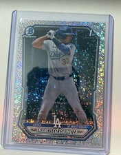 Topps 2025 Bowman Chrome Francisco Espinoza Dodgers Speckle Refractor /299