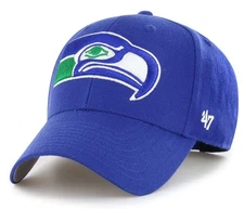 Authentic '47 Brand NFL Seattle Seahawks Adjustable MVP/CleanUp/Snapback Cap Hat