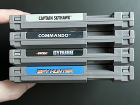 Nintendo - Spy Hunter - Commando - Gyruss - Skyhawk - NES Game Bundle!  *TESTED*