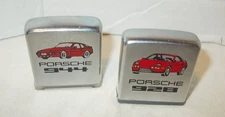RARE VTG  Zippo Pocket Rule Tape Measure PORSCHE 928 With 944 Magnifying Glass