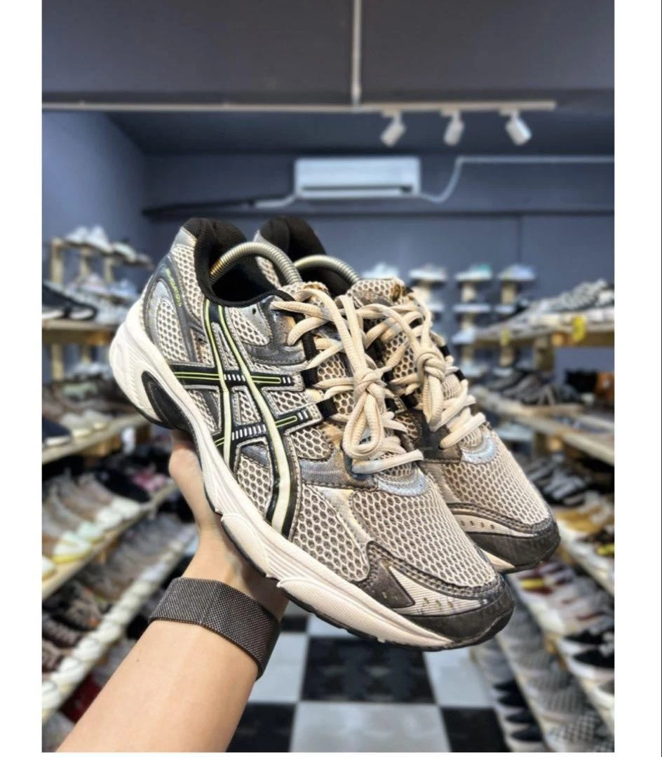 Scarpe da corsa Asics Gel Equation 4 uomo US 8 5 argento ottime usate