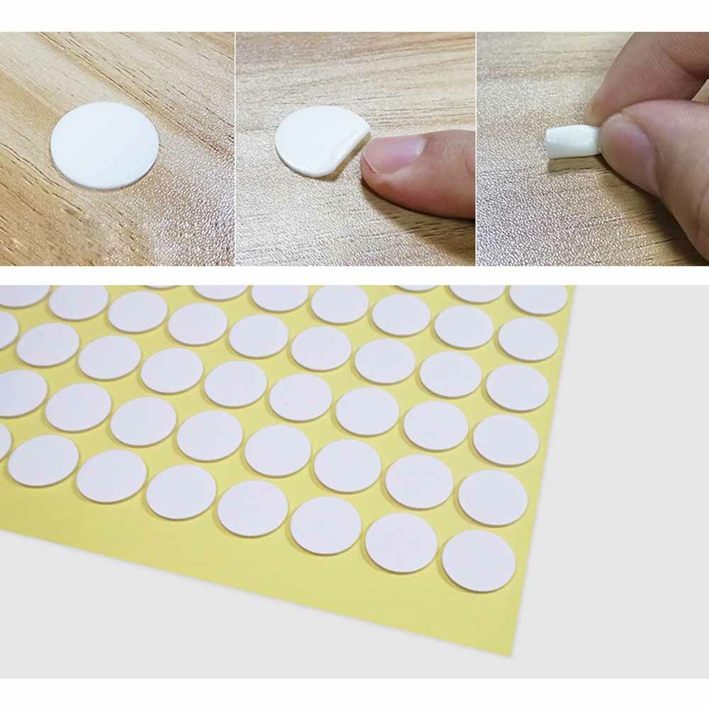 200Pcs DIY Candle Stickers Wicks Making Dots Double Sided Glue Adhesive