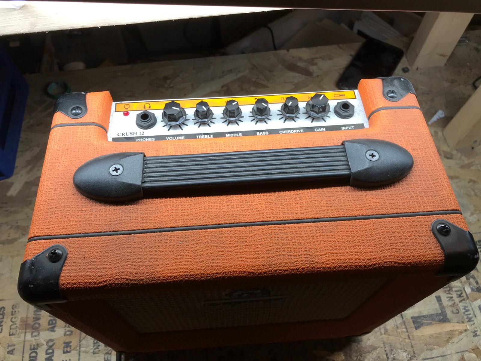 Orange Crush 12 Electric Guitar Combo Amp, 12 Watts, Orange AS IS