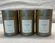 JING Chamomile Flowers Tea Caddy- Herbal Infusion Tea 3 x 35g