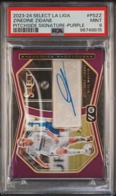 2023-24 Panini Select La Liga - Pitchside Signatures Purple Prizm 
