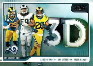 2020 Panini Score Nfl Football Cards 3d Insert Pick Your Cards
