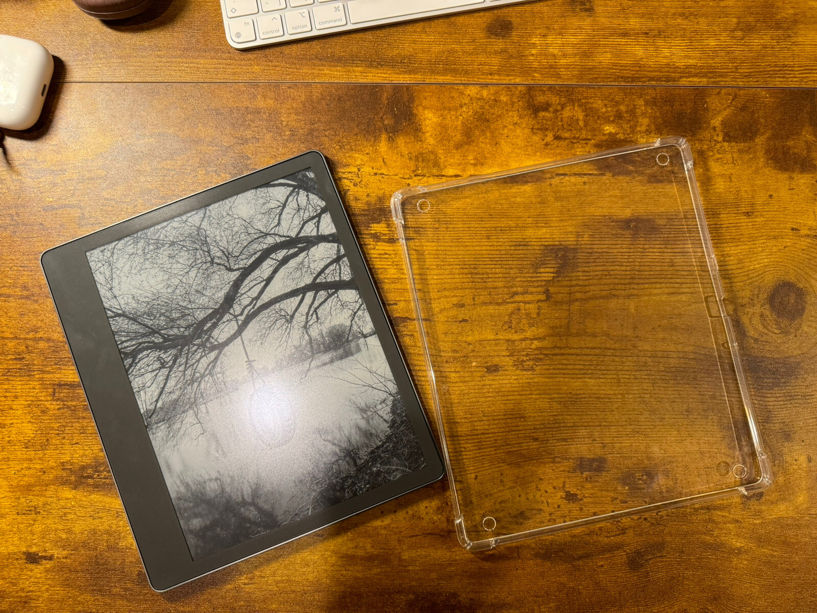 Kindle Scribe clear case TPU cover-image