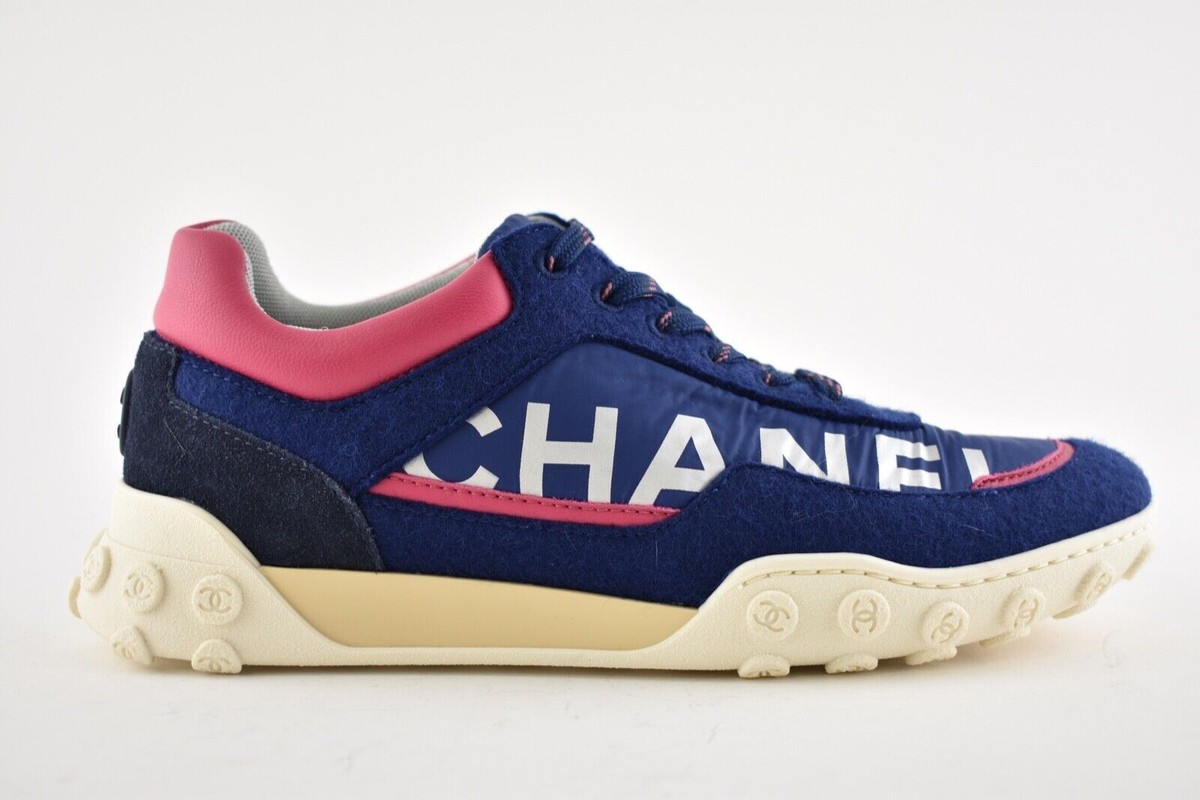 CHANEL ネイビー ハイヒール 37 CHANEL ネイビー ハイヒール 37