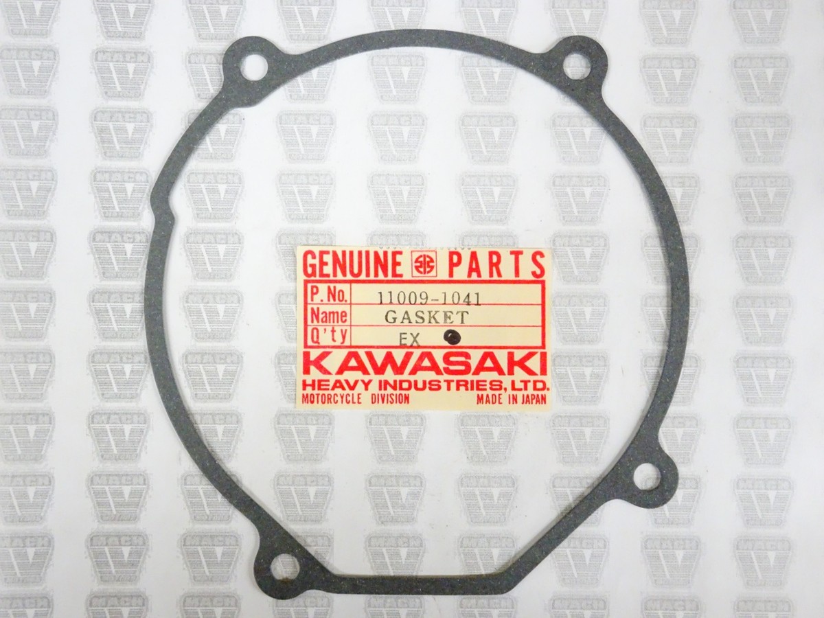 Kawasaki NOS NEW 11009-1041 Left Engine Cover Gasket KX KX125 | eBay