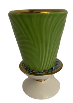 Max Benjamin Candle W/  Pedestal Voyage Africa Collection Maasai Mara Unlit