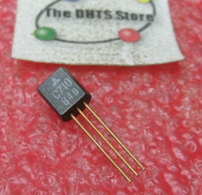 2SC710 C710 Mitsubishi NPN Silicon Small Signal Transistor Si - NOS Qty ...