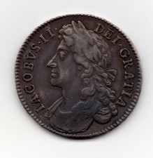 1685 Halfcrown, James II