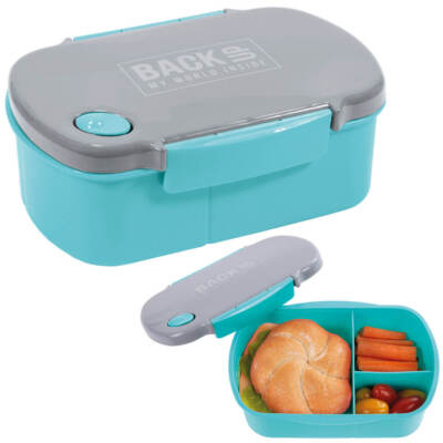 BACKUP Lunchbox Lunchpaket Brotdose Pausendose ROSA leicht unifarben Jugendliche