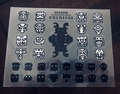 Shadow of The Colossus Special Limited Edition Sticker Set (NO GAME!) PS4