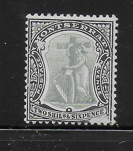 MONTSERRAT   1905-7   Allegorie   MLH-F  #   Mich.  29   defects