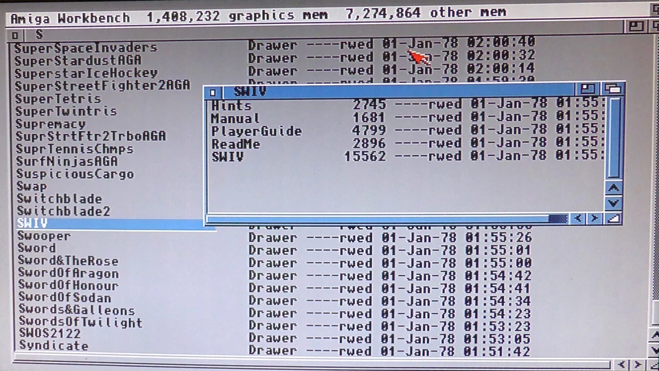 AMIGA 600 . Workbench 3.1 + WHDLoad ( 3GB Spiele und Programe ) + Kickstart 3.1 - Bild 4 von 4