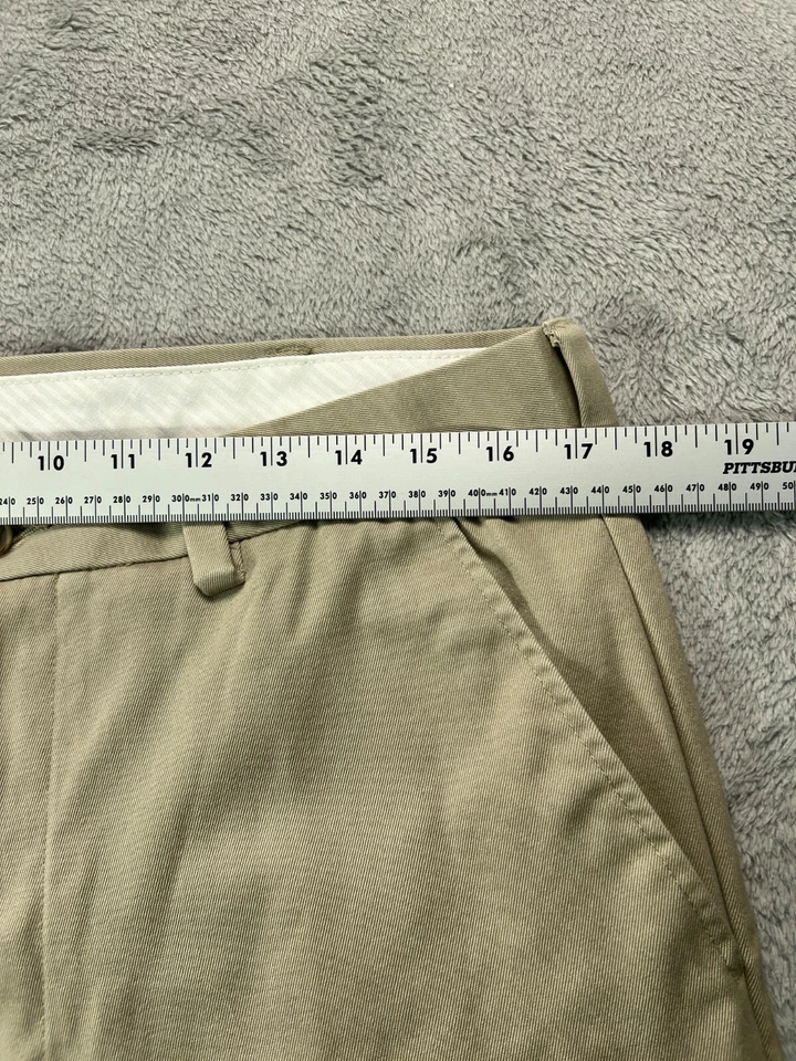 George Mens Khaki Pants 34x30 Dress Chino Khaki Actual 35x29 GM00254 - Image 3 of 4