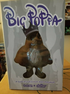 Ron English ロンイングリッシュ・Big poppa ビッグポッパ NOTORIOUS B.I.G. Poppa Ron English x Clutter 5 Points Excl CLEAR