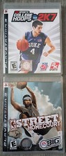 NBA Street Homecourt & College Hoops NCAA 2K7 lot CIB Sony PlayStation 3, PS3