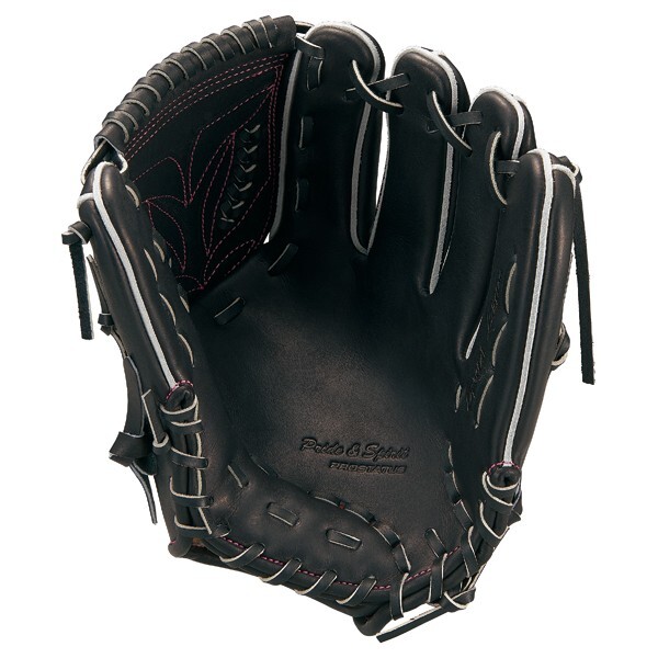 ZETT Baseball Hard Glove Pitcher 12inch PROSTATUS BPROG521S Black