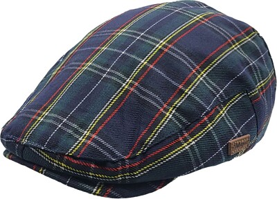 Scottish Classic Tartan Flat Cap for Men Women – Wool Blend
