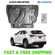 Thick Engine Splash Shield For Lexus NX200t NX300 15-21 Front Engine Guard Hard