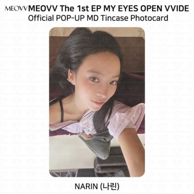 MEOVV The 1st EP Album My Eyes Open Wide Official POP-UP MD