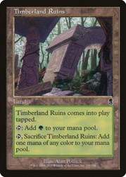 Timberland Ruins (330/350) Foil - Odyssey