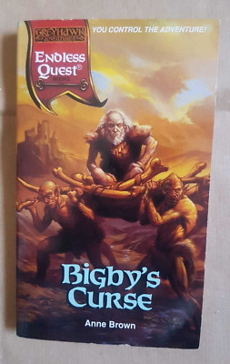 Bigby's Curse; Endless Quest Books; Anne Brown; Ungelesen; 1. Auflage; 1995
