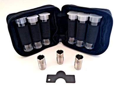 Stevens 350 INVECTOR  20 GAUGE 3 CHOKE TUBE SET & WRENCH  & WINCHESTER CASE 