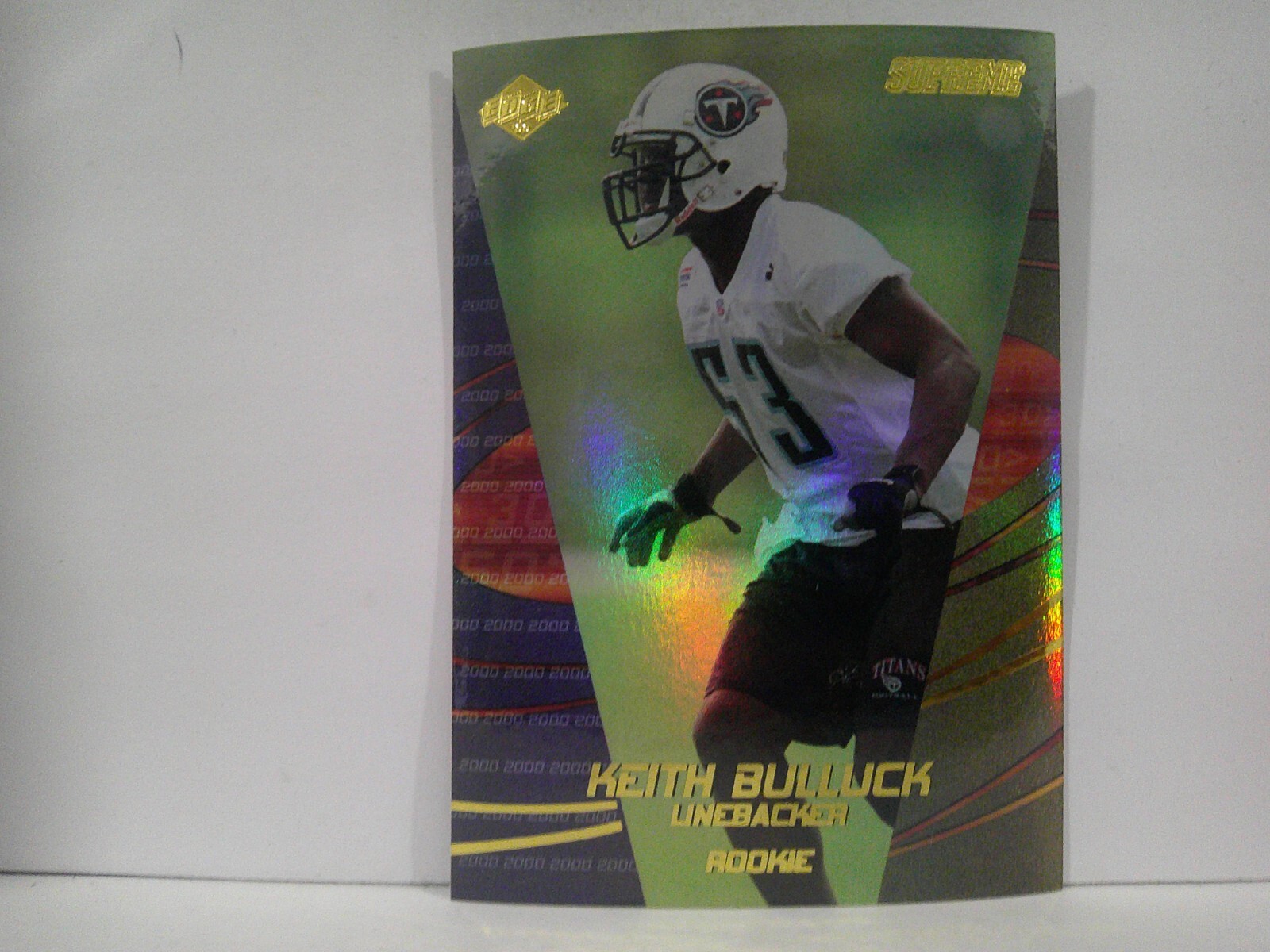 Keith Bulluck Collector's Edge Supreme #U171 Rookie Update