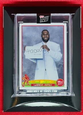 Topps Now LeBron James LJ-40K SP SSP
